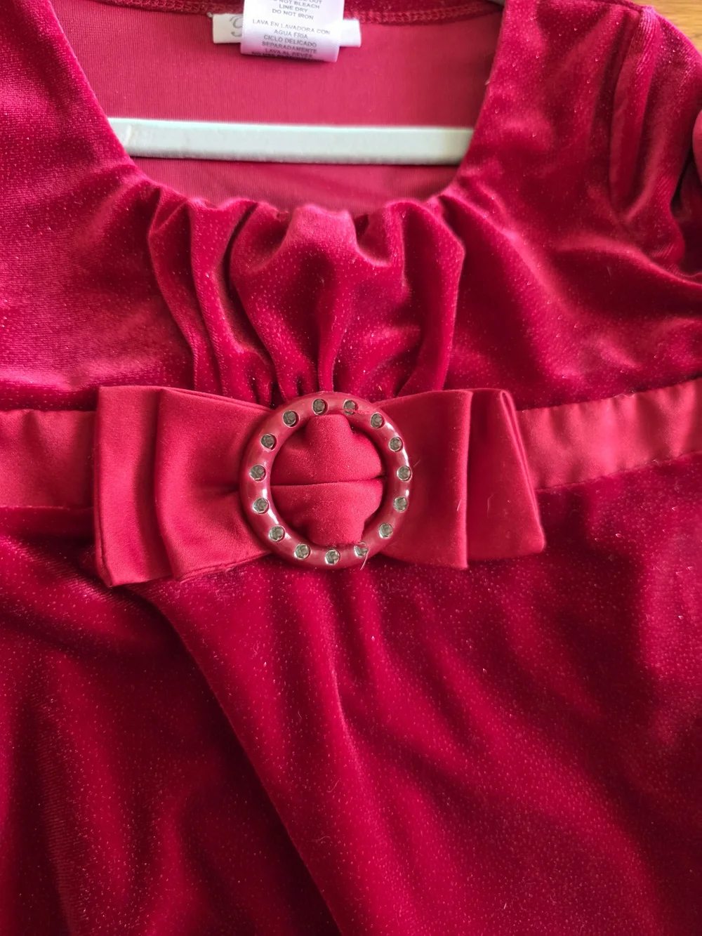 Bonnie Jean festive red